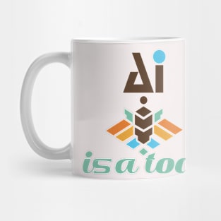 AI quotes typography design Mug